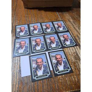 Vintage Lot 10 1990 JR Maxx Ned Jarrett Trading Card 155 Winston Cup Nascar Lot2